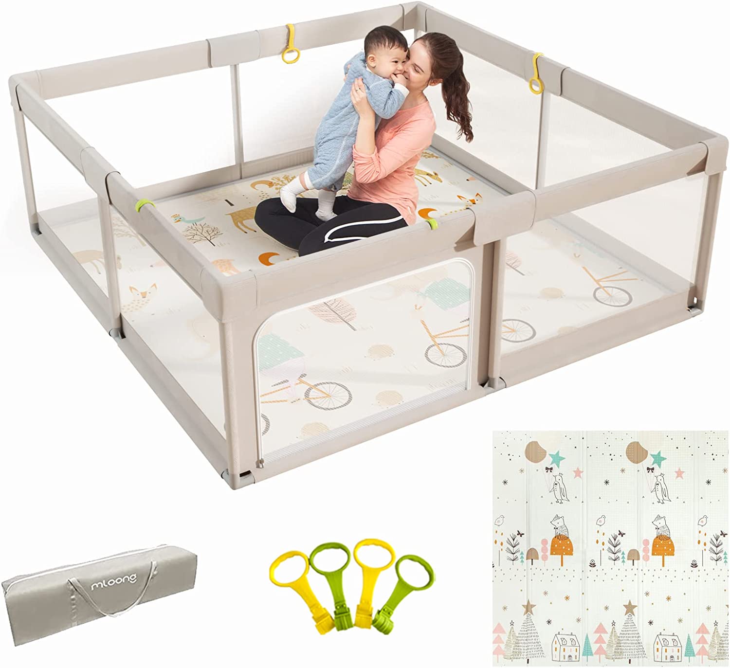 Mloong Parque Infantil Bebe: Creando un Espacio Seguro y Divertido para tu Bebé