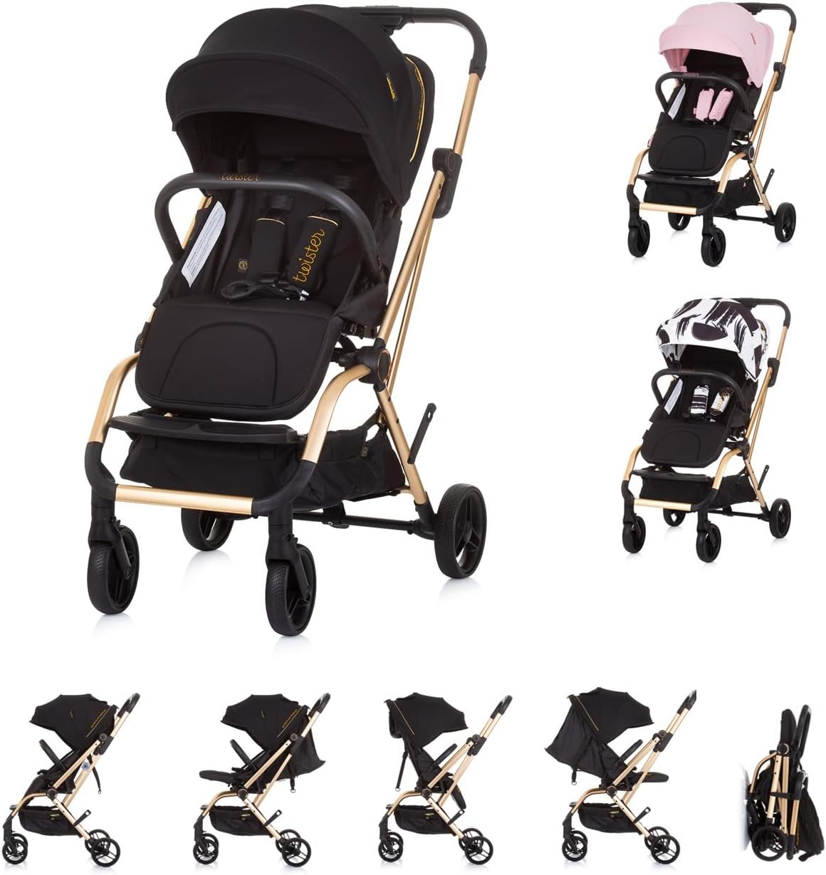 Chipolino cochecito Twister Giratorio: Explorando la Innovación en Cochecitos para Bebés